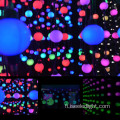 RGB -merkkijono LED -pikselipallo jouluvalaistukseen